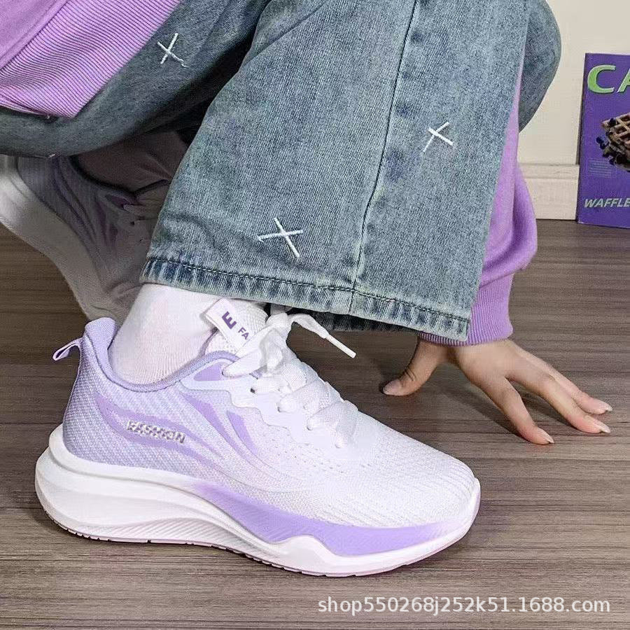 Damen Leichtgewichtige Lauf- und Freizeitschuhe mit atmungsaktivem Mesh-Obermaterial R&B