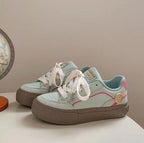 Damen Modische Sneakers mit atmungsaktiver Obermaterialstruktur und bequemem Dämpfungssystem R&B