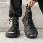 Damen Freizeitstiefel mit robusten Profilsohlen von