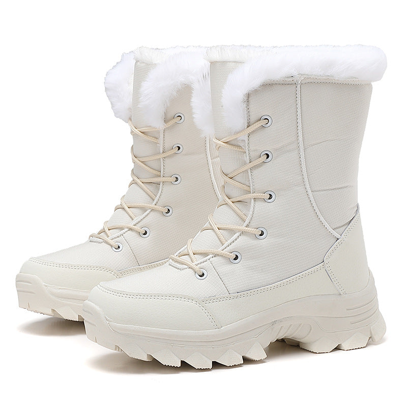 Damen Winterstiefel mit isolierendem Innenfutter und rutschfester Profilsohle R&B