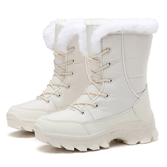 Damen Winterstiefel mit isolierendem Innenfutter und rutschfester Profilsohle R&B