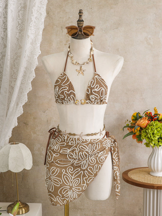 Damen Zweiteiliges Strandoutfit R&B