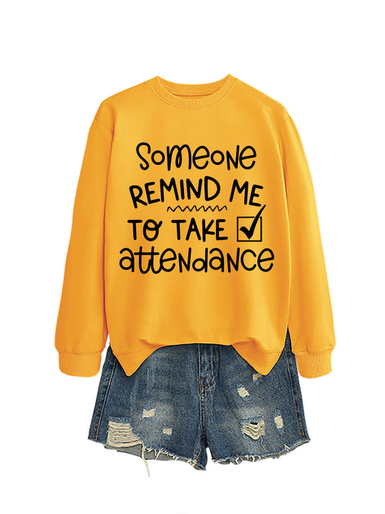 Damen Sweatshirt mit witzigem Motiv und inspirierendem Schriftzug R&B