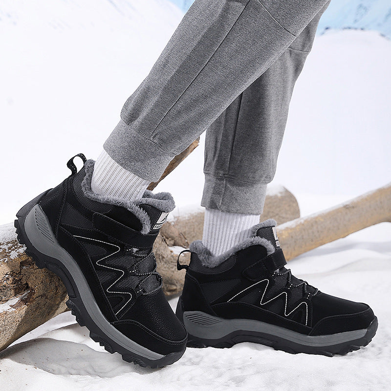 Damen isolierte Outdoor-Wanderstiefel mit rutschfester Sohle und atmungsaktivem Obermaterial