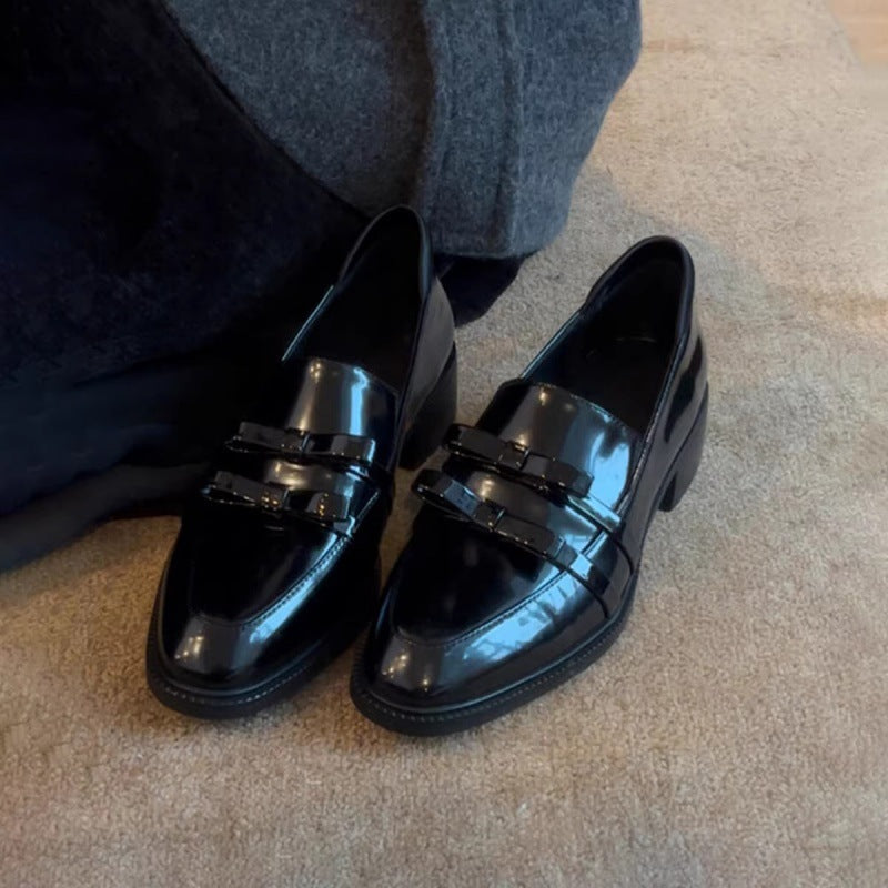 Damen Elegante Mokassins mit stilvoller Schleifenverzierung R&B