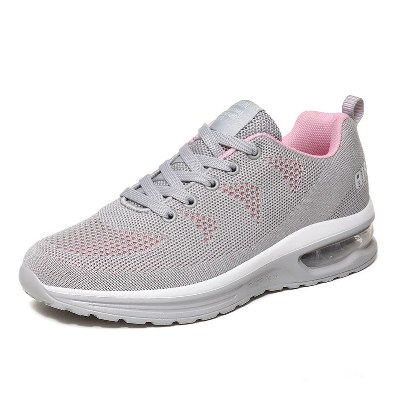 Damen Luftige Freizeitsneaker mit atmungsaktivem Mesh-Obermaterial und dämpfender Sohle R&B
