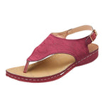 Damen Bequeme und modische Zehentrenner-Sandalen R&B