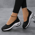 Damen Bunte Sneaker mit luftdurchlässiger Spitze
