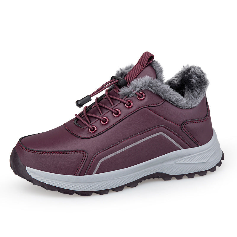 Damen Winterliche Trekking Sneakers mit rutschfester Sohle und isolierendem Warmfutter R&B