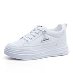Damen stylische Plateau-Sneaker mit atmungsaktivem Obermaterial und rutschfester Sohle R&B