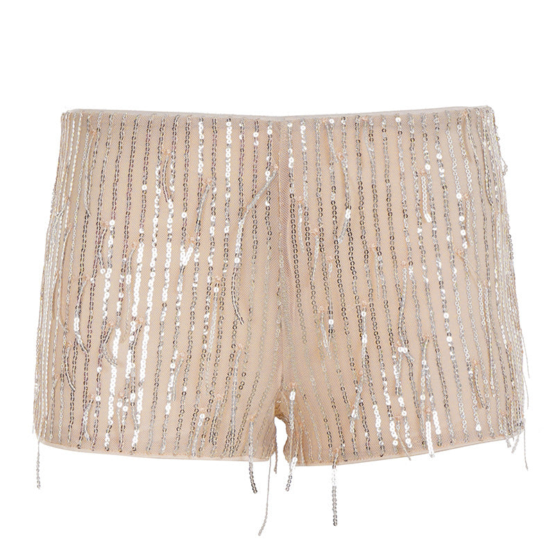 Damen Funktions-Hotpants mit elegantem Strassdesign R&B