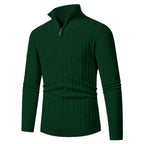 Herren eleganter Rollkragenpullover mit Strukturdesign R&B