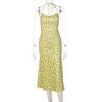 Damen Maxikleid mit floralem Muster R&B