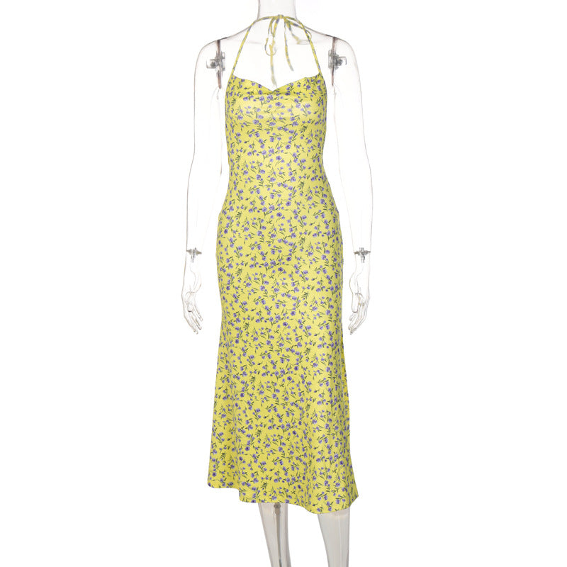 Damen Maxikleid mit floralem Muster R&B