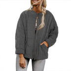 Damen Übergröße Steppjacke R&B