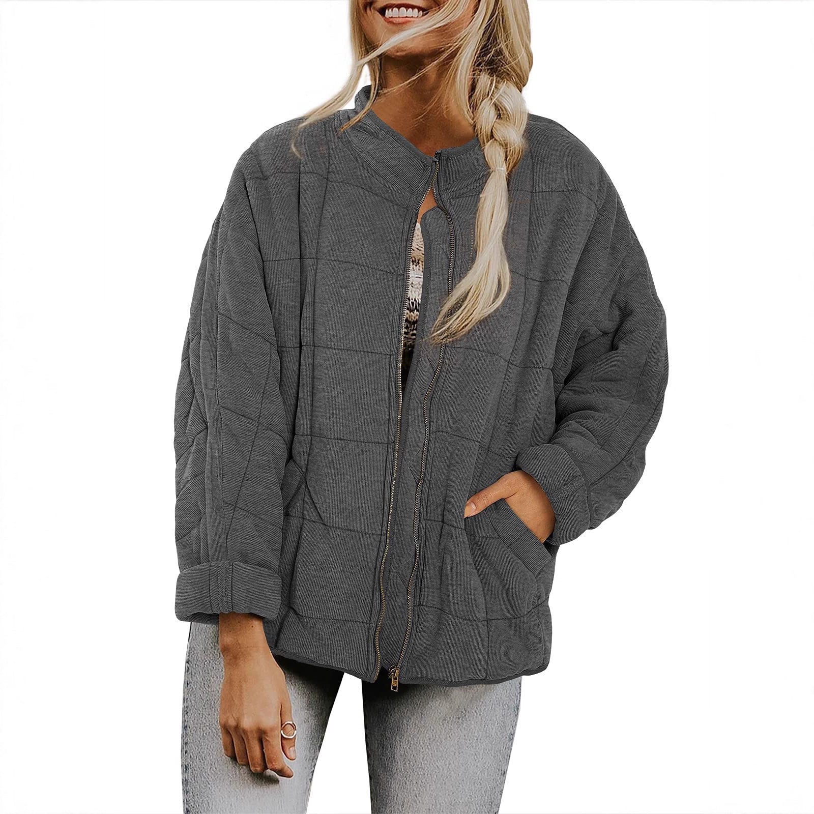 Damen Übergröße Steppjacke R&B