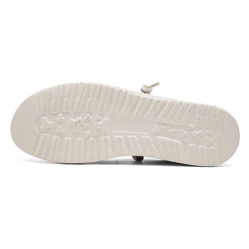 Damen Freizeit-Schuhe mit elastischem Schnürsystem und rutschfester Laufsohle