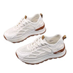 Damen Sportliche Lauf- und Trainingsschuhe mit atmungsaktivem Mesh-R&B
