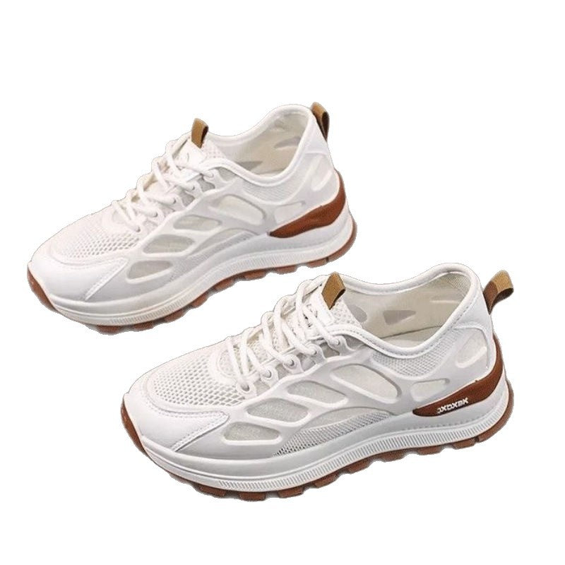 Damen Sportliche Lauf- und Trainingsschuhe mit atmungsaktivem Mesh-R&B