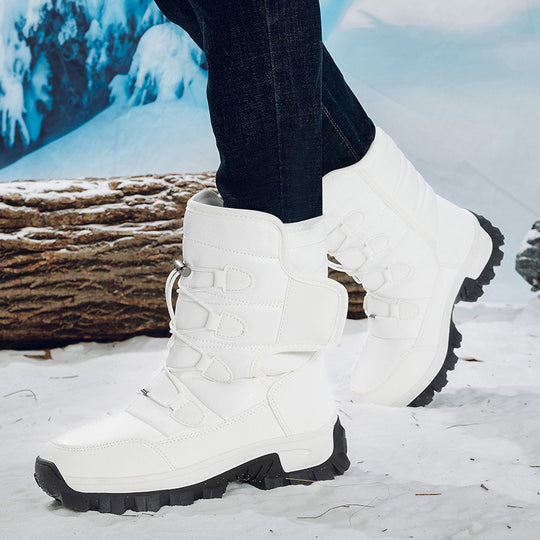 Damen Winterstiefel mit isolierendem Futter und rutschfester Profilsohle R&B
