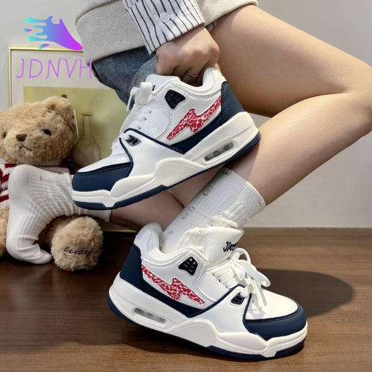 Damen Sportliche Lifestyle-Sneaker mit atmungsaktivem Design und gepolsterter Sohle R&B