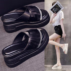 Damen Komfortable Plateau-Sandalen