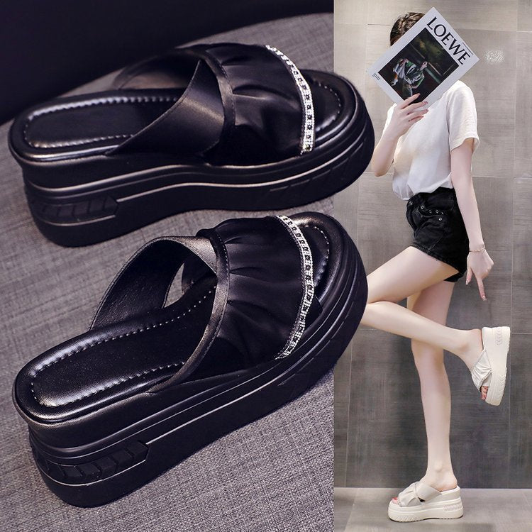 Damen Komfortable Plateau-Sandalen