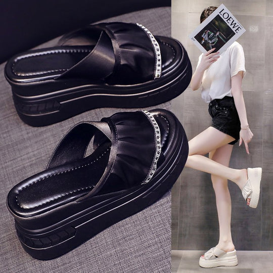 Damen Komfortable Plateau-Sandalen R&B