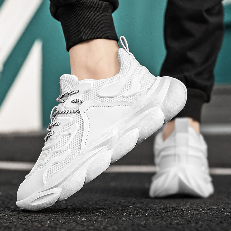 Damen modische und leichte Sneakers mit atmungsaktivem Obermaterial