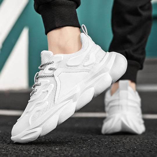 Damen modische und leichte Sneakers mit atmungsaktivem Obermaterial R&B