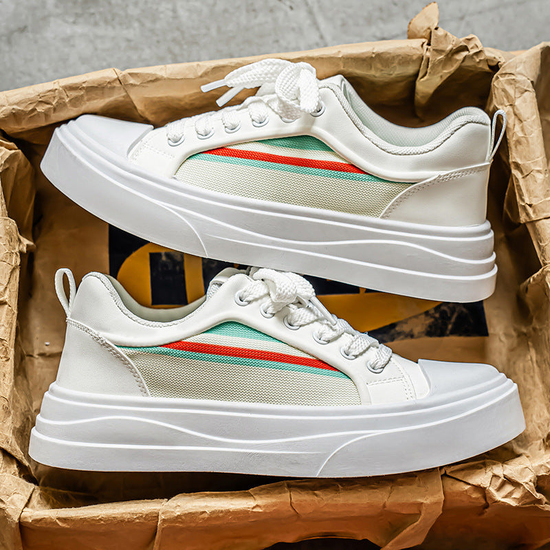 Damen Modische Sneakers mit komfortabler Plattform und atmungsaktiver Obermaterialkombination R&B