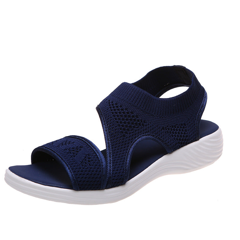 Damen Komfortable und atmungsaktive Riemen-Sandalen R&B