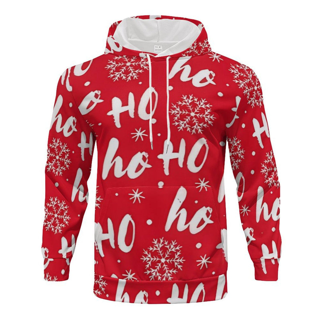 Herren Weihnachts-Hoodie mit farbenfrohem grafischen Design und bequemer Passform R&B