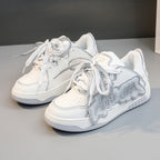 Damen Sneakers mit glänzenden Akzenten und einzigartigem Design R&B