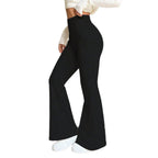 Damen Hohe Taille Flared Pants R&B