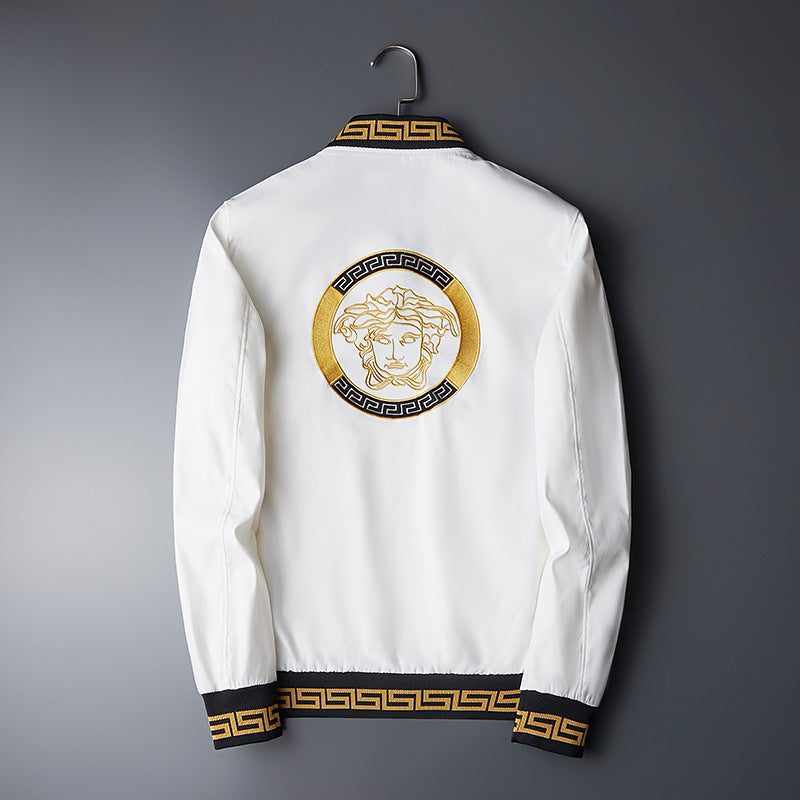 R&B | Langarmjacke mit Geoprint