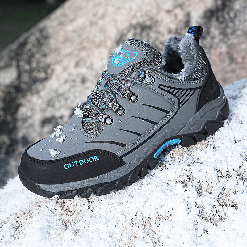 Herren Outdoor-Schnürschuhe mit isolierendem Futter und rutschfester Sohle R&B