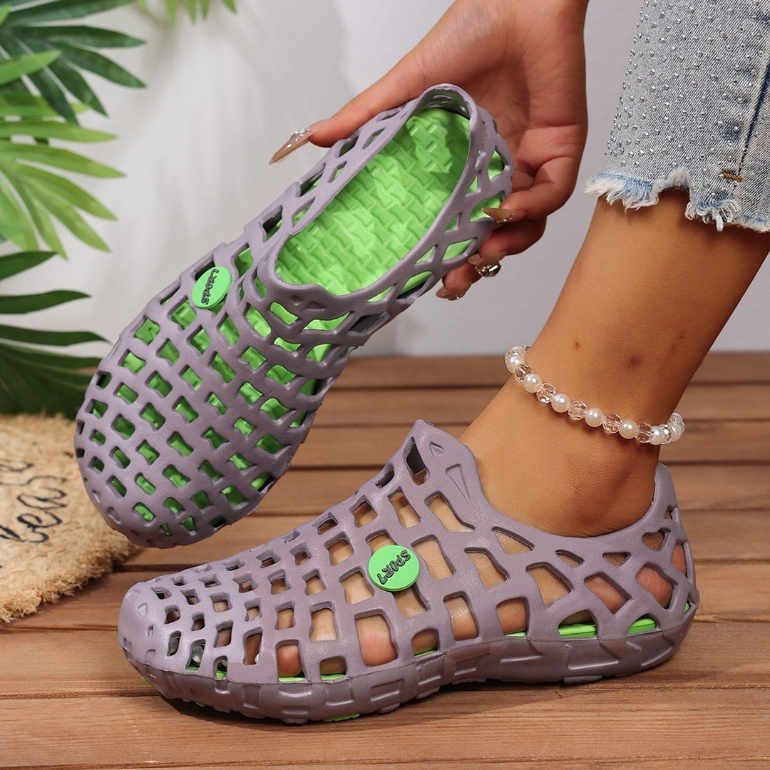 Damen Freizeit Clogs aus atmungsaktivem Material R&B