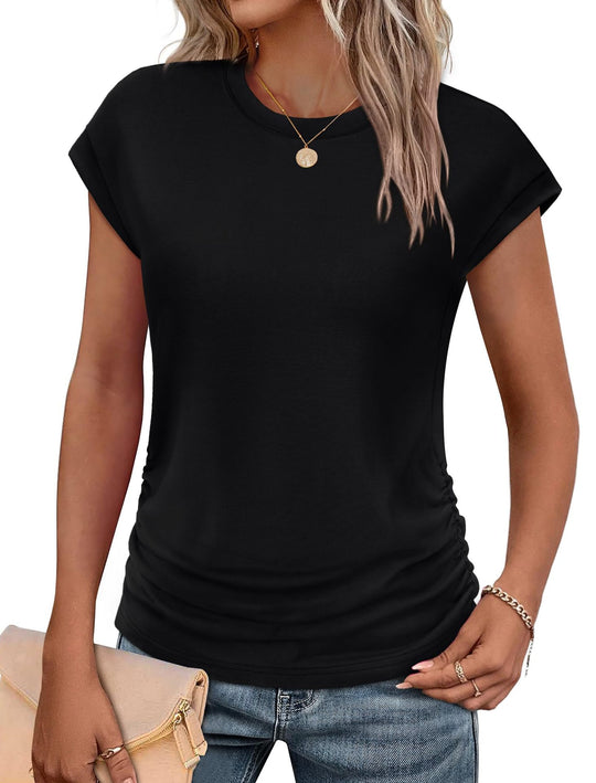 Damen Stylisches Oberteil mit lässigen Rüschendetails R&B