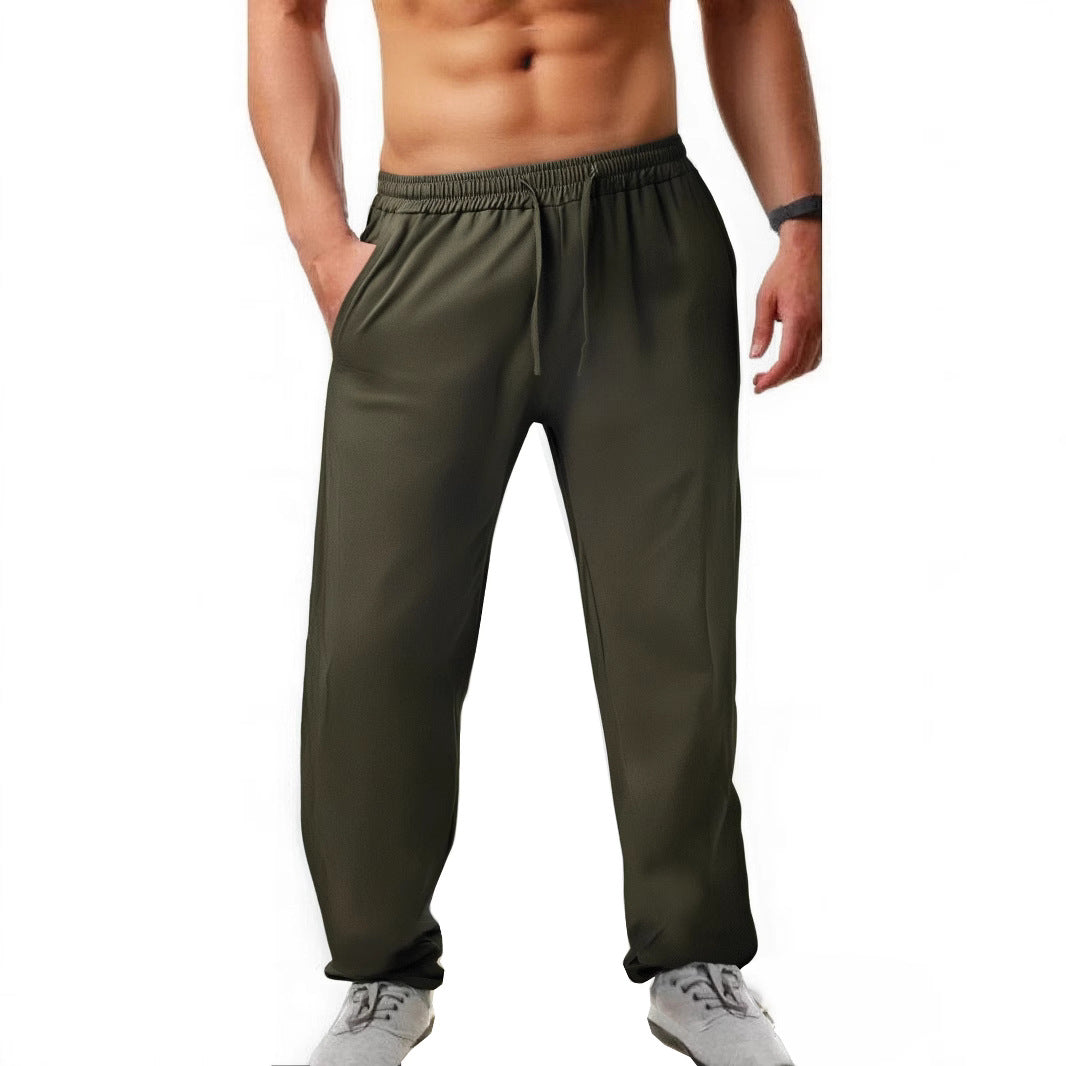 Herren Sportliche Jogginghose mit elastischem Bund und seitlichen Taschen R&B