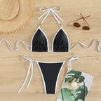 Damen Triangel-Bikini mit Charme-Detaillierung R&B