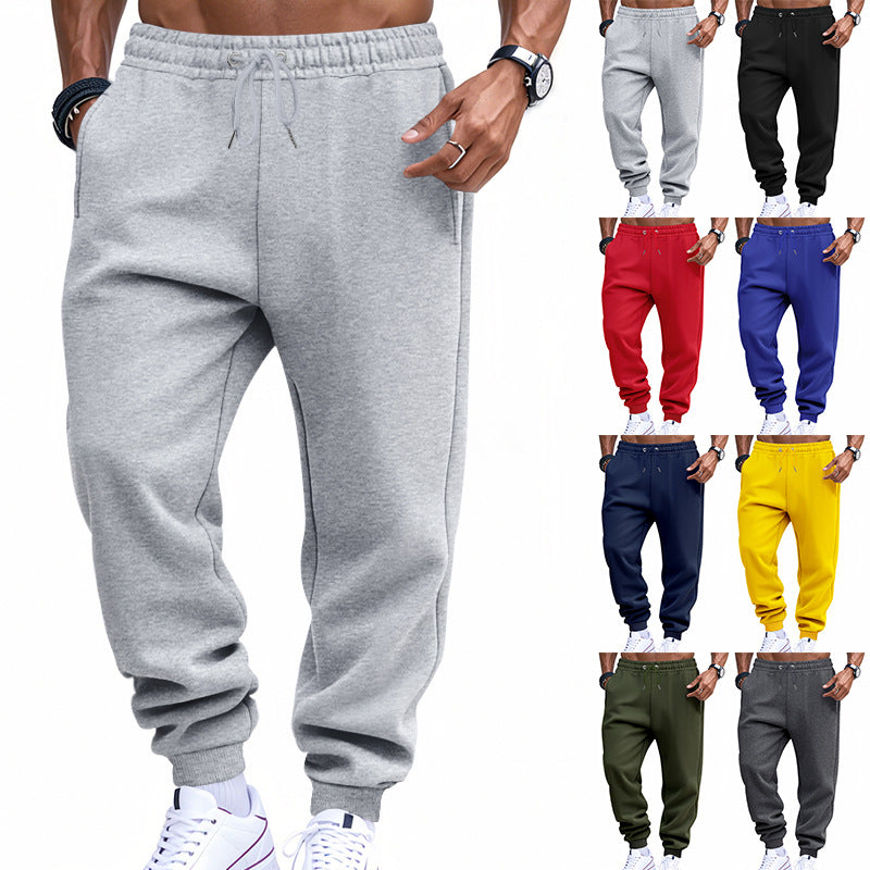 Herren bequeme Jogginghose mit elastischem Bund und praktischen Seitentaschen R&B