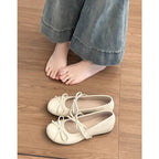 Damen Elegante Ballerinas mit verspieltem Schleifen-Design Heidi Mode
