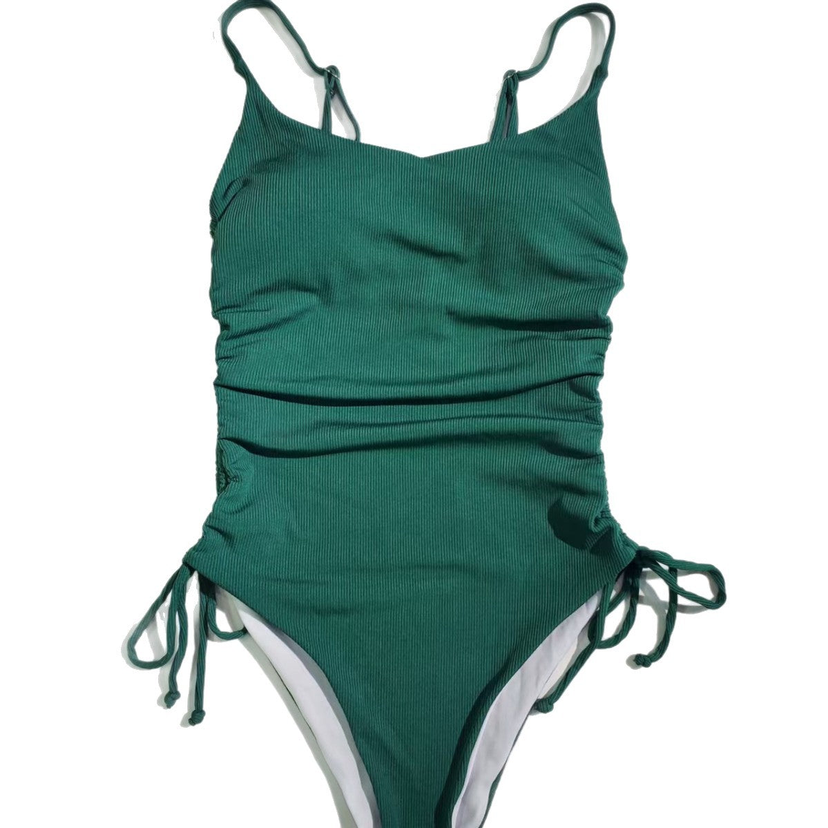Damen Einseitiger Badeanzug mit eleganter Raffung R&B