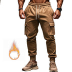 Herren Cargohose aus atmungsaktivem Material mit praktischen Seitentaschen und modischem Kordelzug R&B
