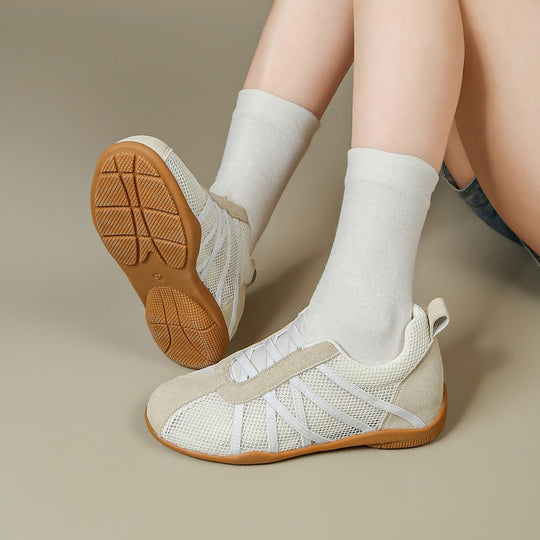 Damen Atmungsaktive Freizeitschuhe mit elastischem Schnürsystem R&B