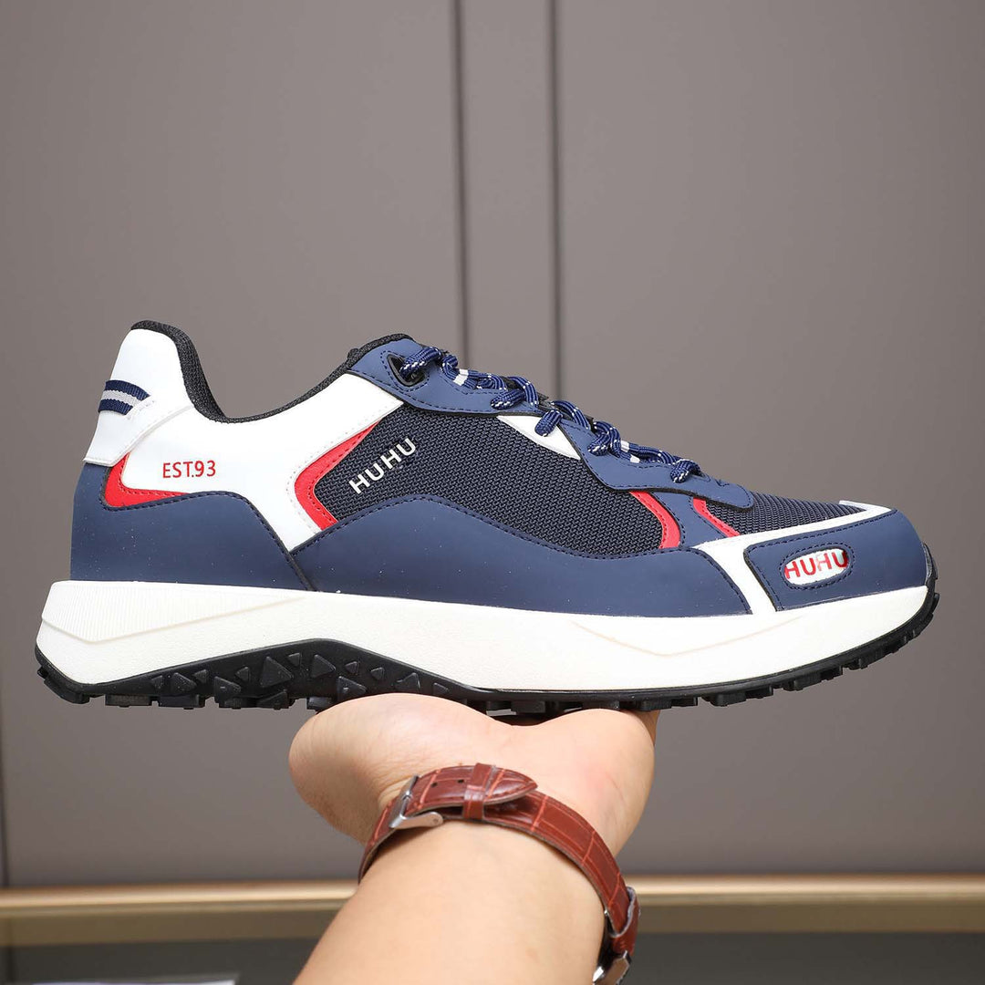 Damen Sportive Lauf-Sneaker mit rutschfester Sohle und atmungsaktiver Oberflächenstruktur R&B