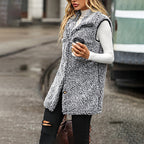 R&B | Plüschwesten Strickjacke