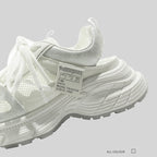 Damen Sportliche Sneaker mit atmungsaktiver Netz-Oberfläche und bequemer Dämpfung