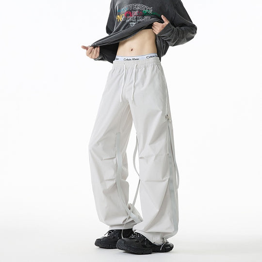 Damen Lässige Sporthose mit verstellbarem Bund und modernen Schnittelementen R&B